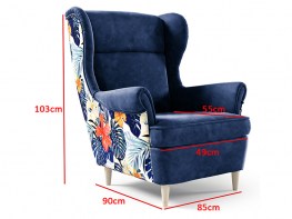Minkšta sofa SOFIA